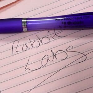Rabbit-Labs® Purple Pens